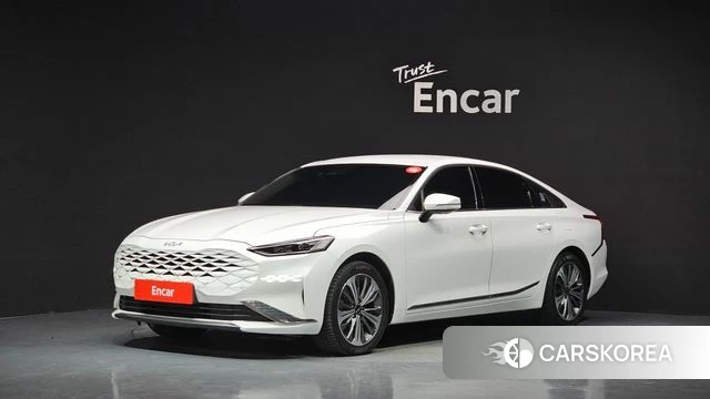 Kia K8 2022 Белый из Кореи