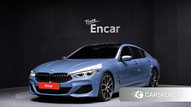 BMW 8 Series (G15) 2019 Небесно-голубой из Кореи