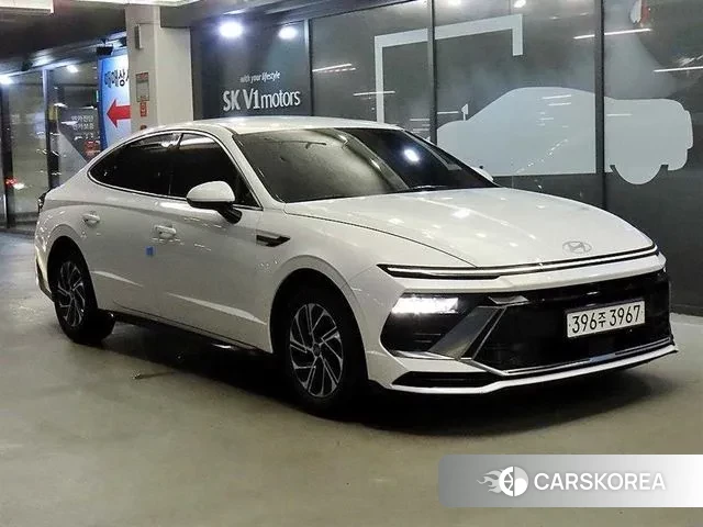 Hyundai Sonata D Edge Hybrid (DN8) 2023 Белый из Кореи