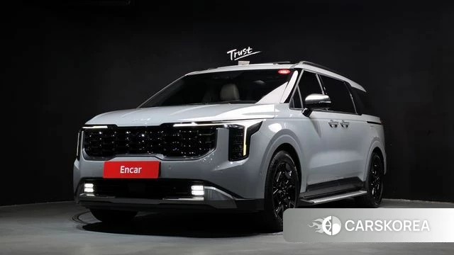 Kia The New Carnival 4th Generation 2024 Серебристо-серый из Кореи