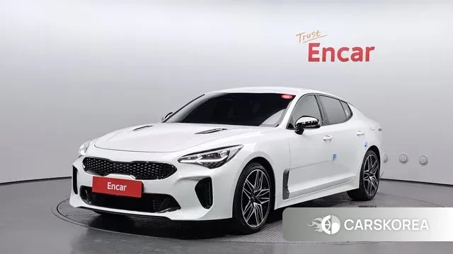 Kia Stinger Meister 2022 Белый из Кореи