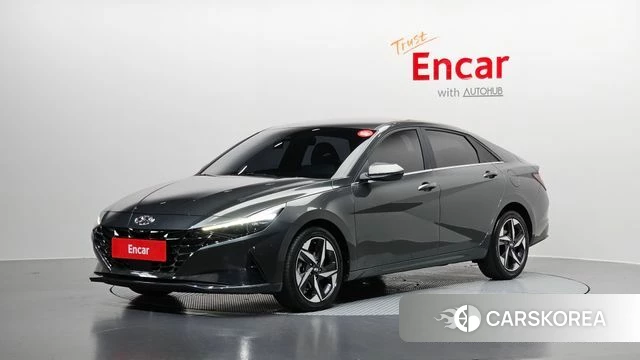 Hyundai Avante (CN7) 2021 Серый из Кореи