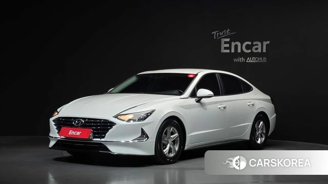 Hyundai Sonata (DN8) 2019 Белый из Кореи