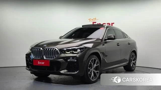 BMW X6 (G06) 2021 Песочный из Кореи