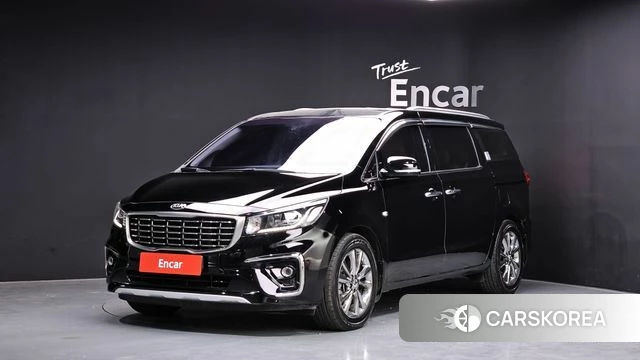 Kia The New Carnival 2019 Черный из Кореи
