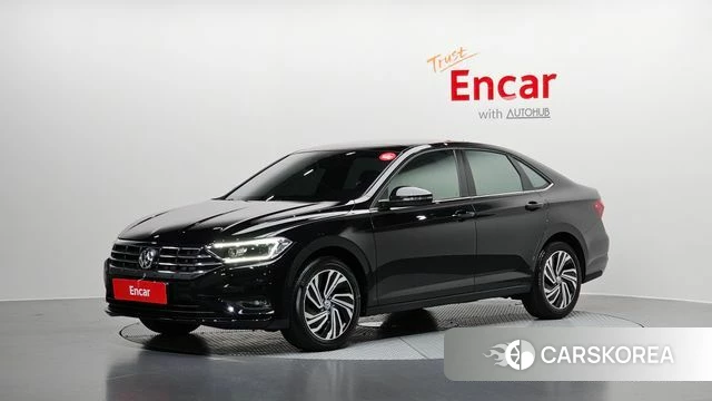 Volkswagen 7th Generation of Jetta 2021 Черный из Кореи