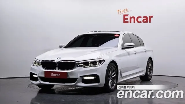 BMW 5 Series (G30) 2018 Белый из Кореи