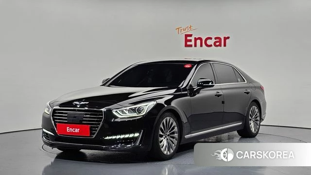 Genesis EQ900 2018 Черный из Кореи