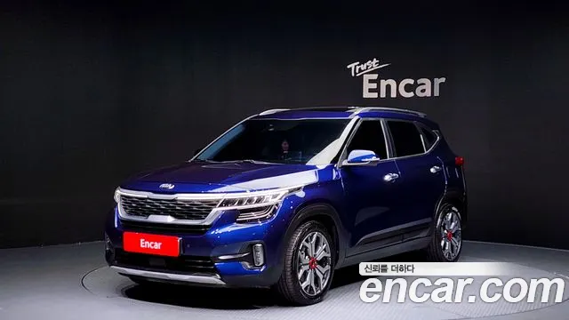 Kia Seltos 2020 Синий из Кореи