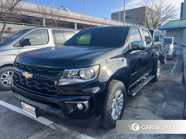 Chevrolet (GM Daewoo) Real New Colorado 2022 Черный из Кореи