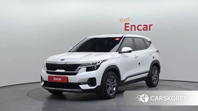Kia Seltos 2021 Белый из Кореи