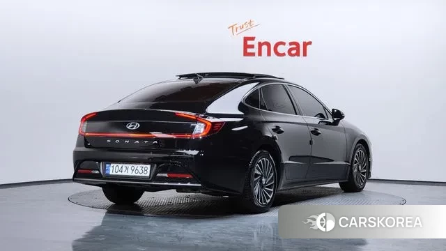 Hyundai Sonata Hybrid (DN8) 2020 Черный из Кореи