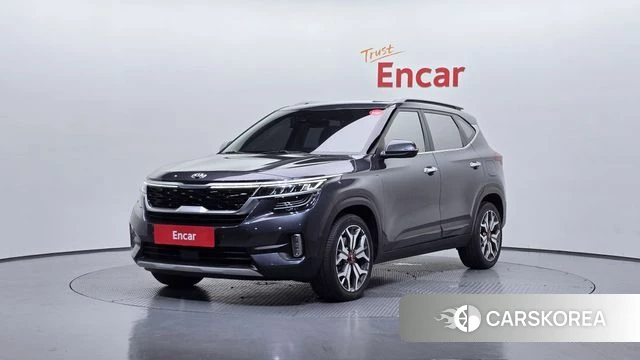Kia Seltos 2020 Серый из Кореи