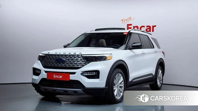 Ford Explorer 6th Generation 2021 Белый из Кореи