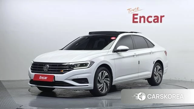 Volkswagen 7th Generation of Jetta 2020 Белый из Кореи