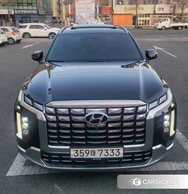Hyundai The New Palisade 2023 Черный из Кореи