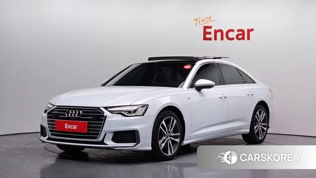 Audi A6 (C8) 2022 Белый из Кореи