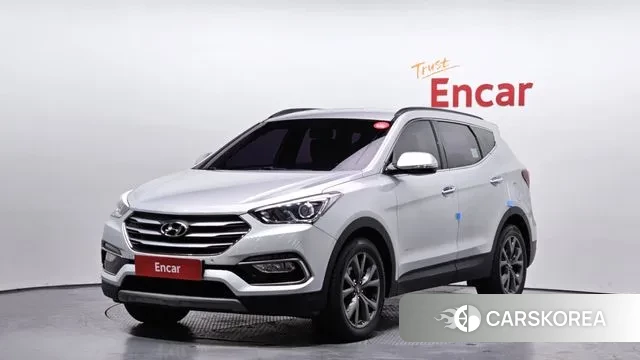 Hyundai Santa Fe The Prime 2018 Серебряный из Кореи