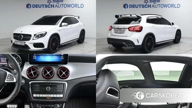 Mercedes-Benz GLA-Class X156 2019 Белый из Кореи