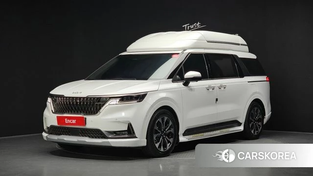 Kia Carnival 4th generation 2023 Белый из Кореи