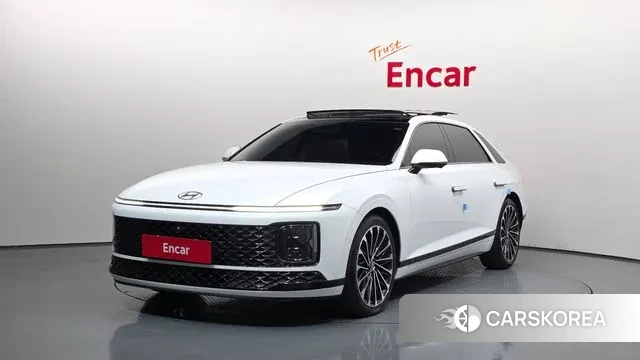 Hyundai Grandeur Hybrid (GN7) 2023 Белый из Кореи