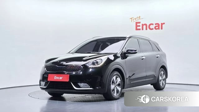 Kia Niro 2018 Черный из Кореи