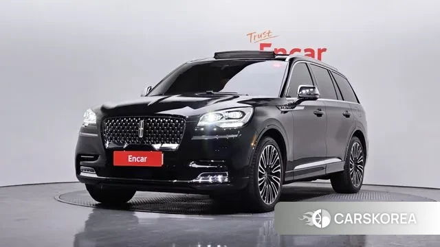 Lincoln Aviator 2nd generation 2021 Черный из Кореи