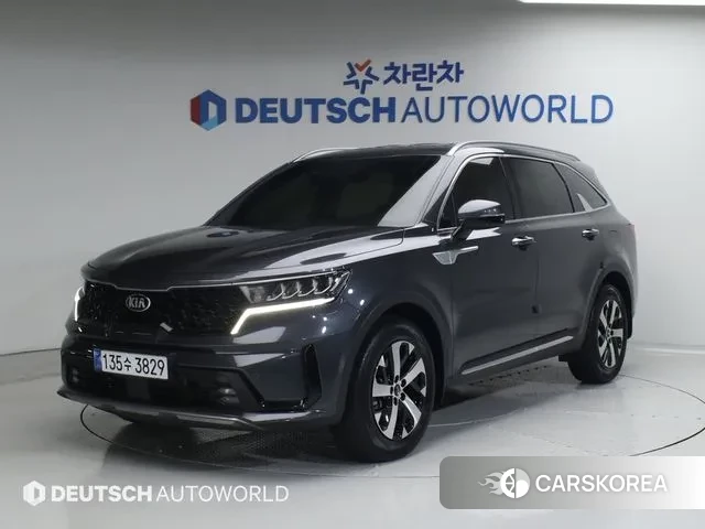 Kia Sorento 4th Generation 2021 Серый из Кореи