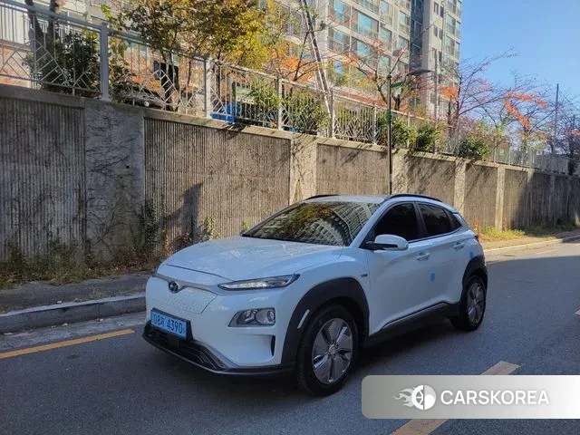 Hyundai Kona Electric 2020 Белый из Кореи