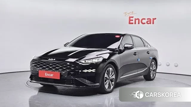 Kia K8 Hybrid 2023 Черный из Кореи