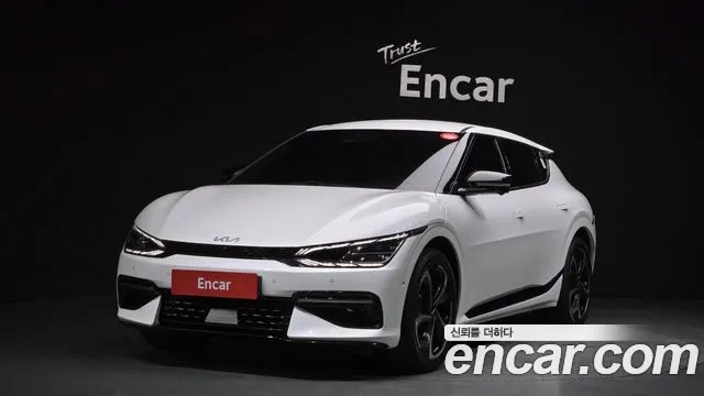 Kia EV6 2022 Белый из Кореи