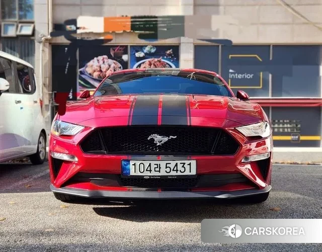 Ford Mustang 2020 Красный из Кореи
