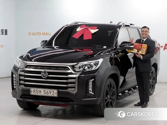 Ssangyong The New Rexton Sport 2021 Черный из Кореи