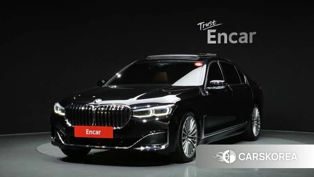 BMW 7 Series (G11) 2021 Черный из Кореи