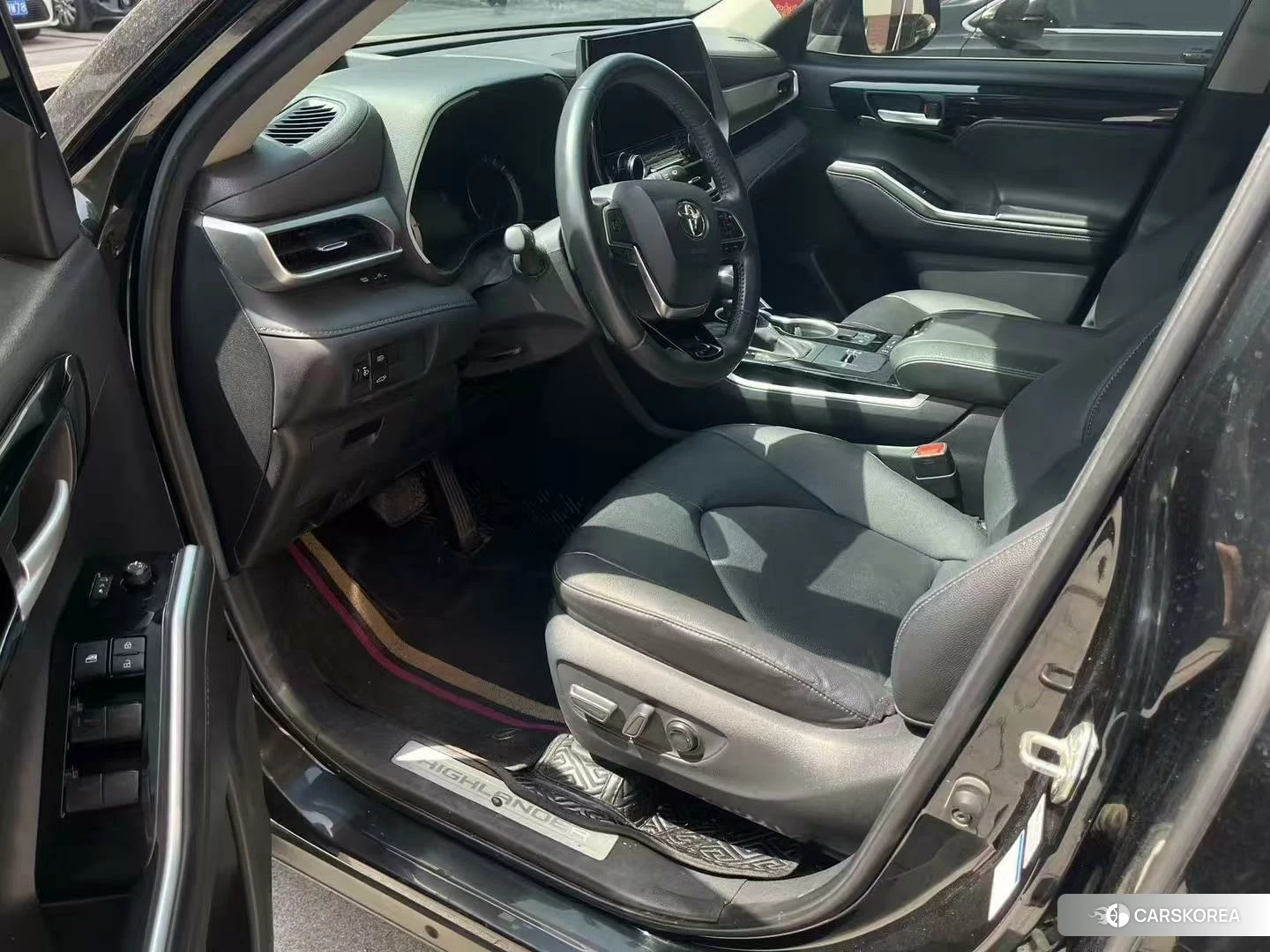 Toyota Highlander 2021 Черный из Китая