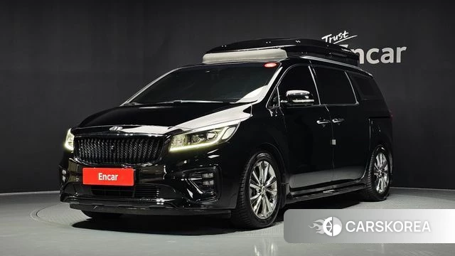 Kia The New Carnival 2018 Черный из Кореи