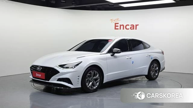 Hyundai Sonata (DN8) 2021 Белый из Кореи
