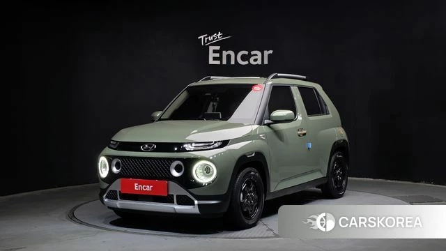 Hyundai Casper 2023 Темно-зеленый из Кореи