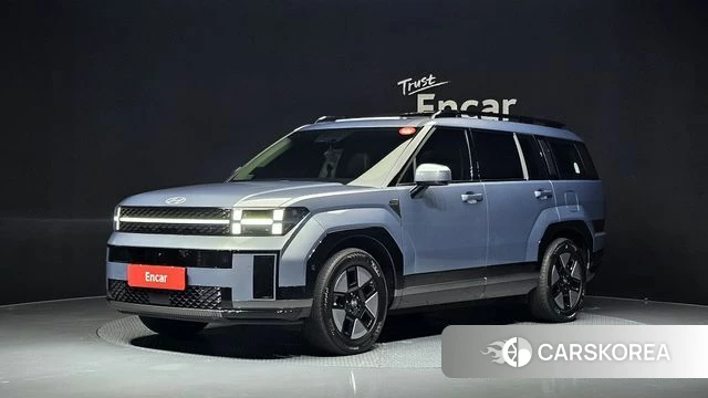 Hyundai Santa Fe (MX5) 2024 Небесно-голубой из Кореи