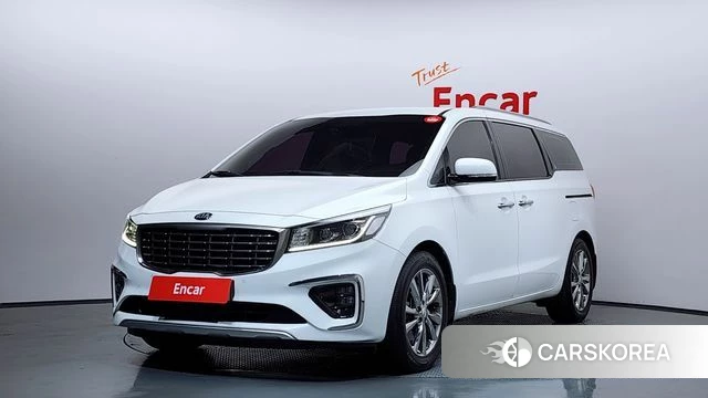 Kia The New Carnival 2019 Белый из Кореи