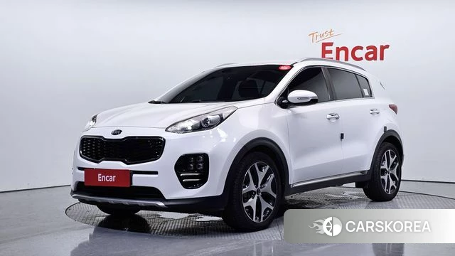 Kia Sportage 4th Generation 2018 Белый из Кореи
