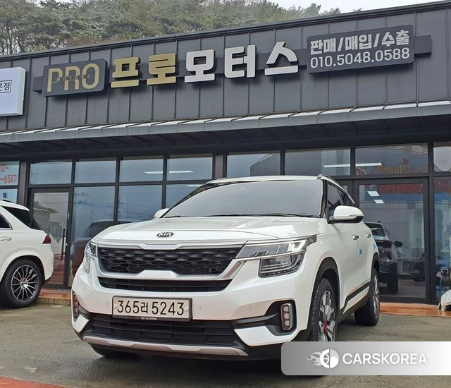 Kia Seltos 2020 Белый из Кореи