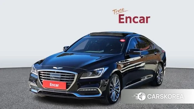 Genesis G80 2018 Черный из Кореи