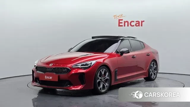 Kia Stinger 2018 Красный из Кореи