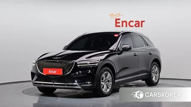 Genesis GV70 2021 Черный из Кореи