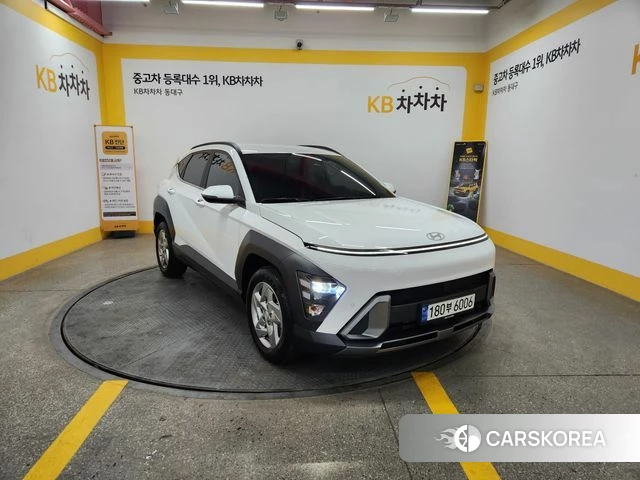Hyundai Kona (SX2) 2024 Белый из Кореи