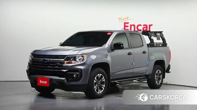 Chevrolet (GM Daewoo) Real New Colorado 2021 Серебристо-серый из Кореи