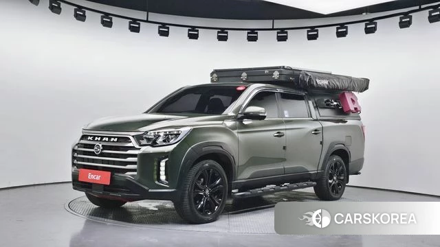 Ssangyong The New Rexton Sports Cannes 2021 Зеленый из Кореи