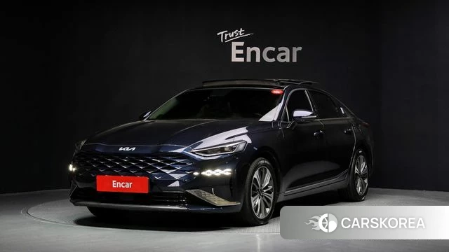 Kia K8 Hybrid 2022 Синий из Кореи