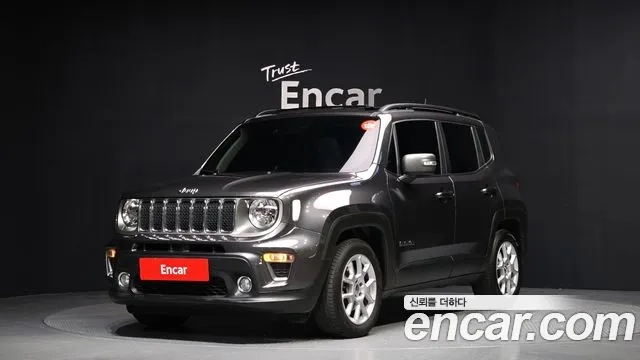 Jeep Renegade 2021 Серый из Кореи